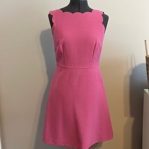 Loft rose colored A-line dress
